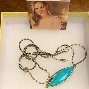 Kendra Scott turquoise necklace